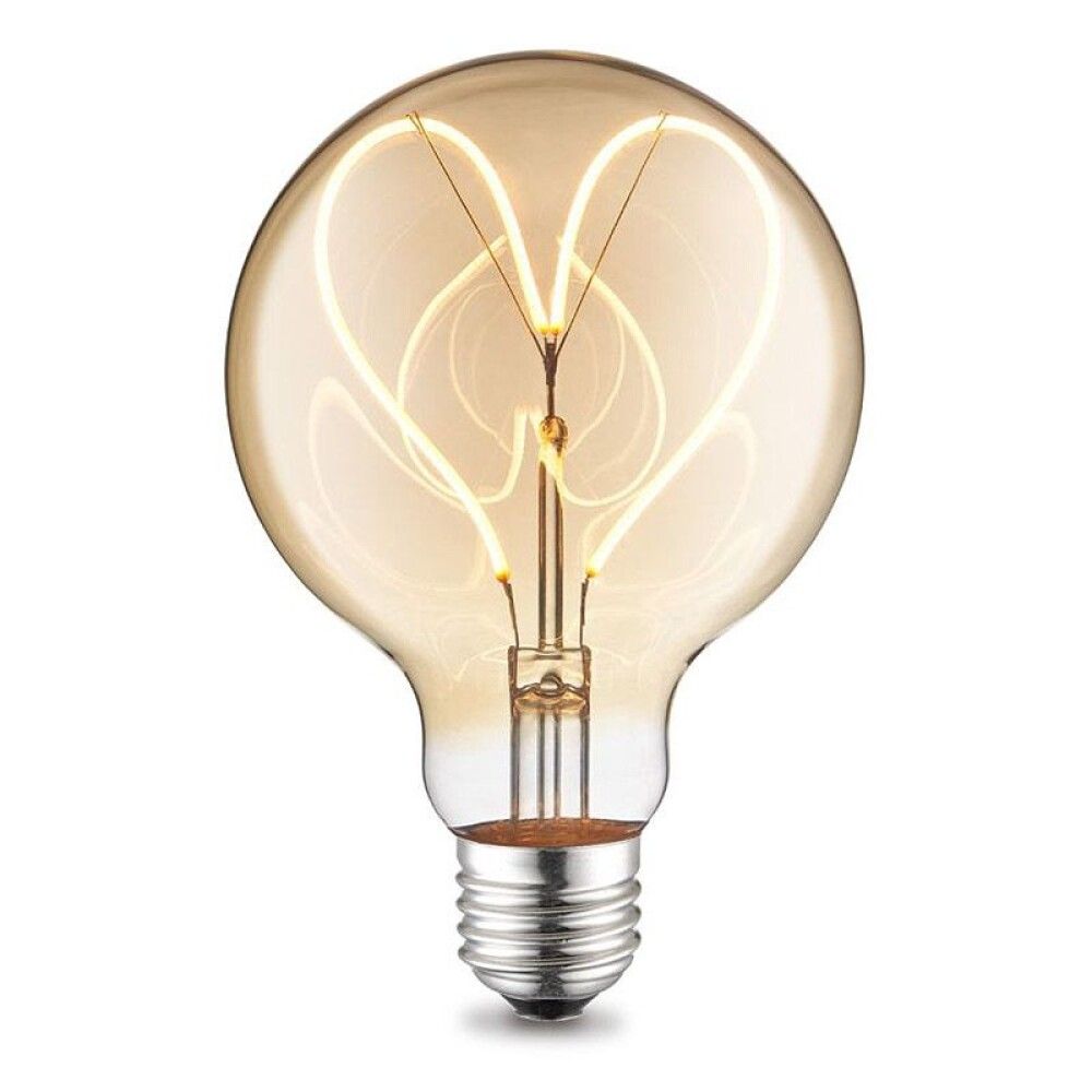 LYSPÆRE HOME SWEET HOME HJERTE VARMHVIT LED E27 4W