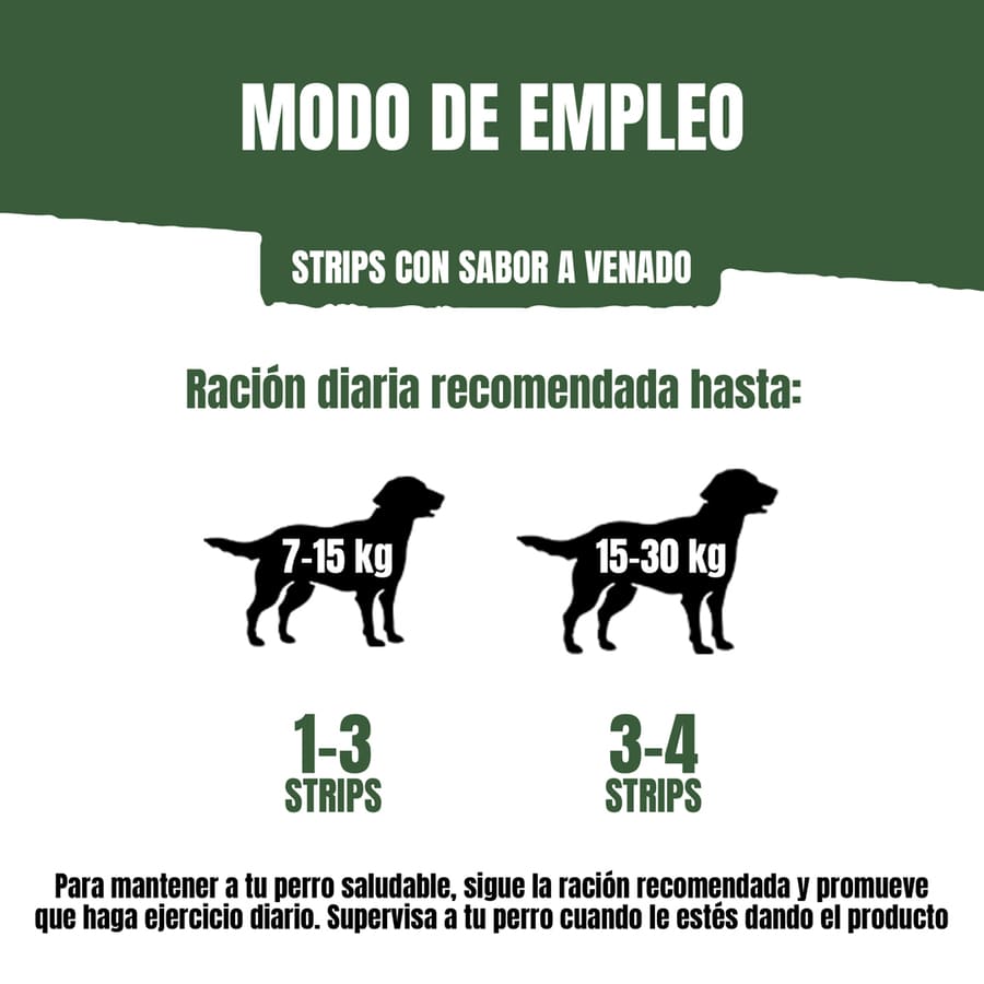 Adventuros Deer Bars para Cães
