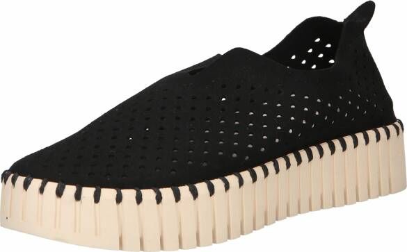 ILSE JACOBSEN Instappers Dames Tulip3373 Maat: 38 Materiaal: Suèdelook Kleur: Zwart