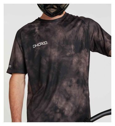 Maillot Manches Courtes Dharco Driftwood Noir/Gris Foncé