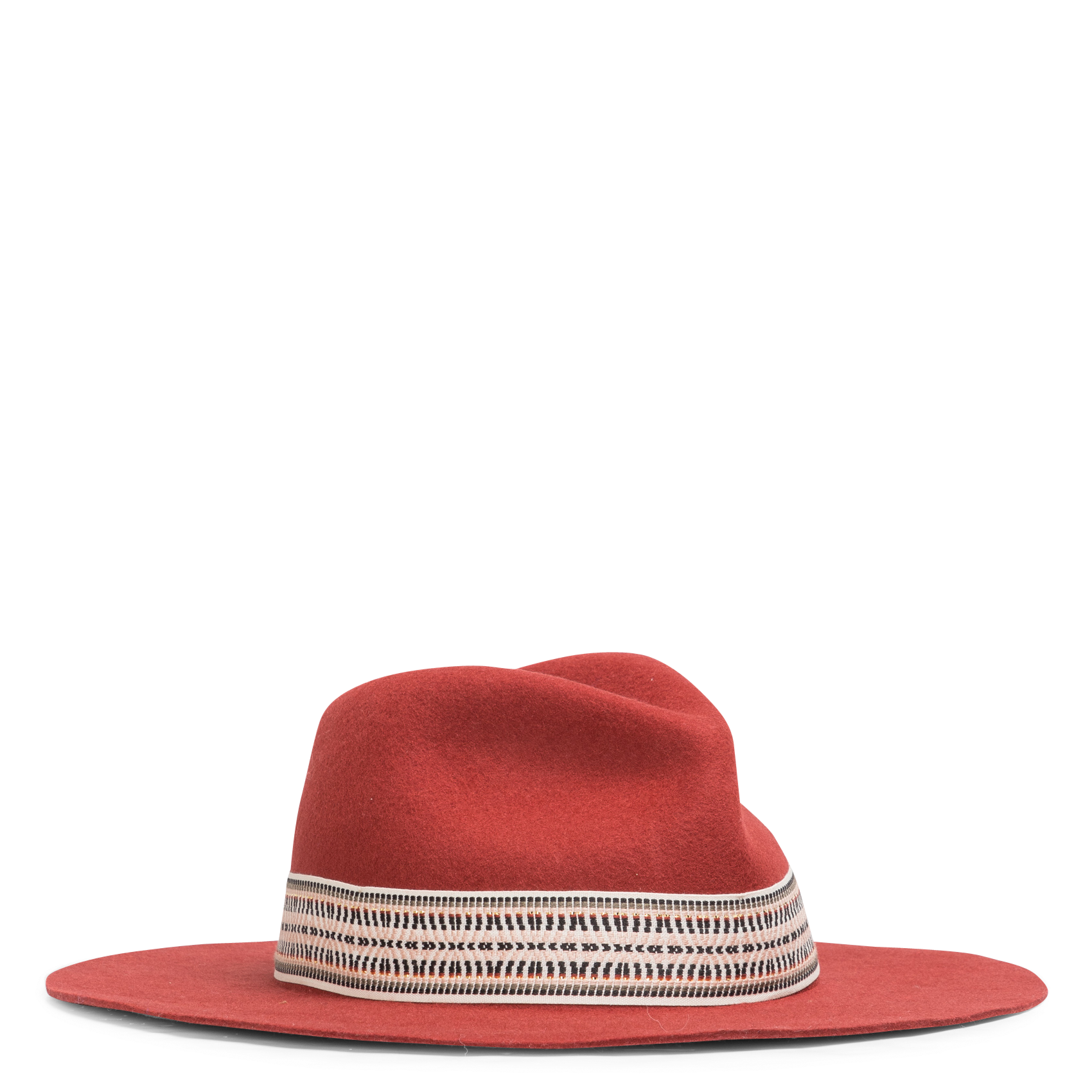 VICTORIO - Chapeau de paille | Rouge
