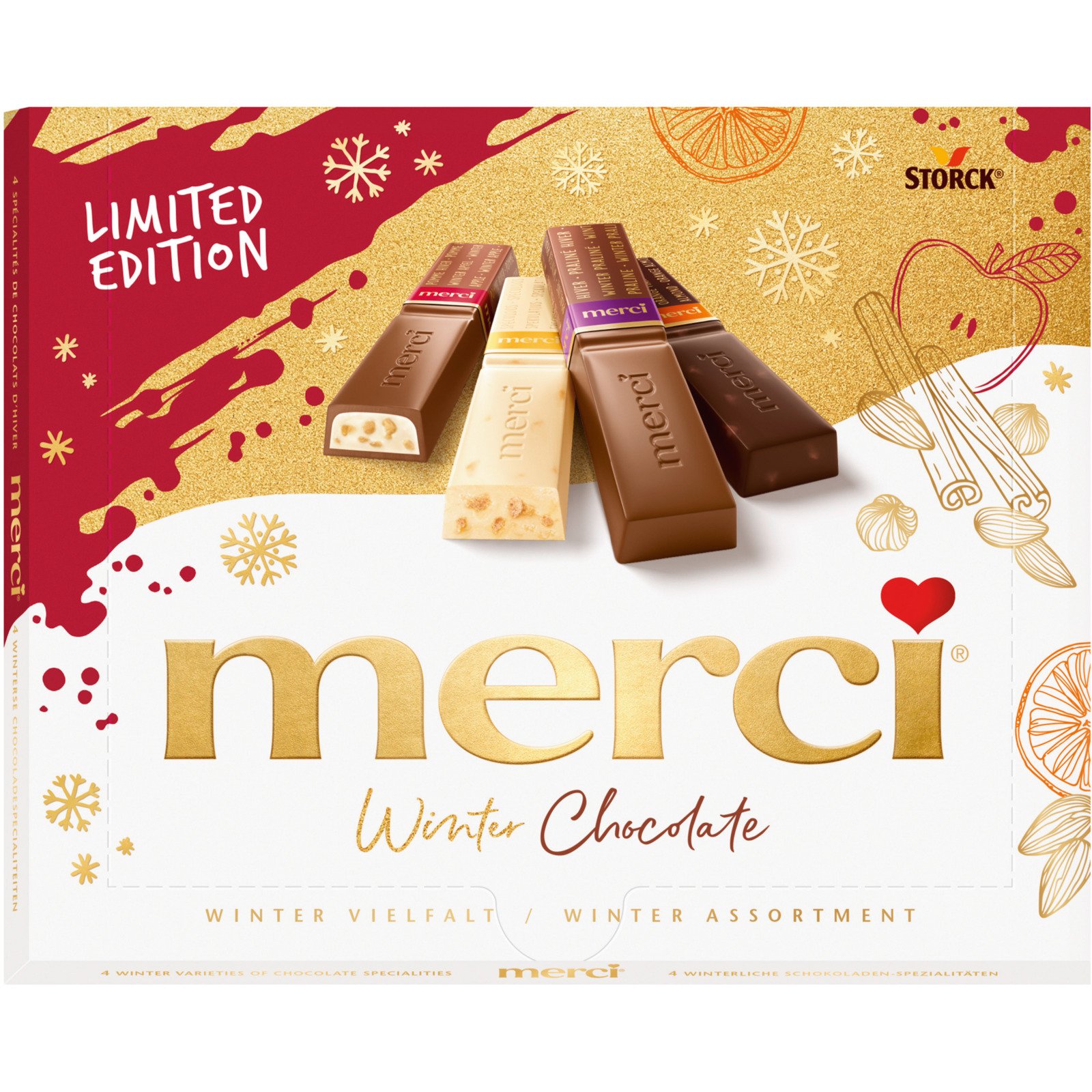 Merci Winter Chocolate 250g