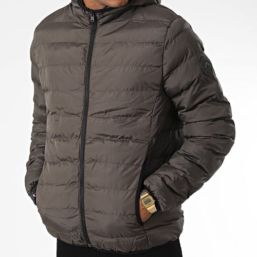 Doudoune Capuche Tamary Taupe