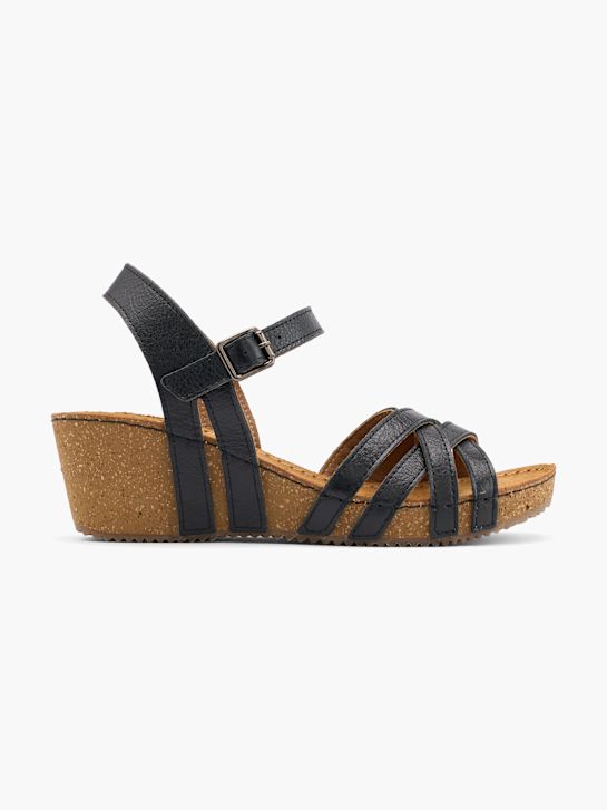 5th Avenue Sandalette Schwarz