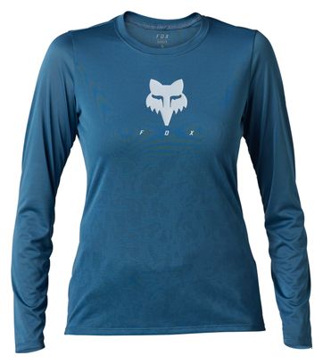 Maillot Manches Longues Fox Ranger TruDri Femme Slate Bleu
