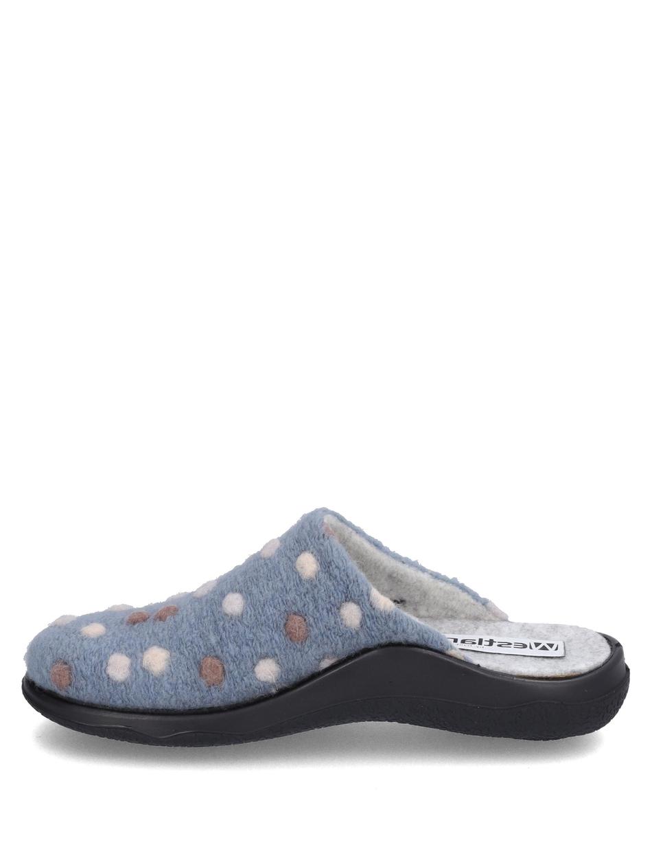Hausschuh Roubaix 05, blau-multi