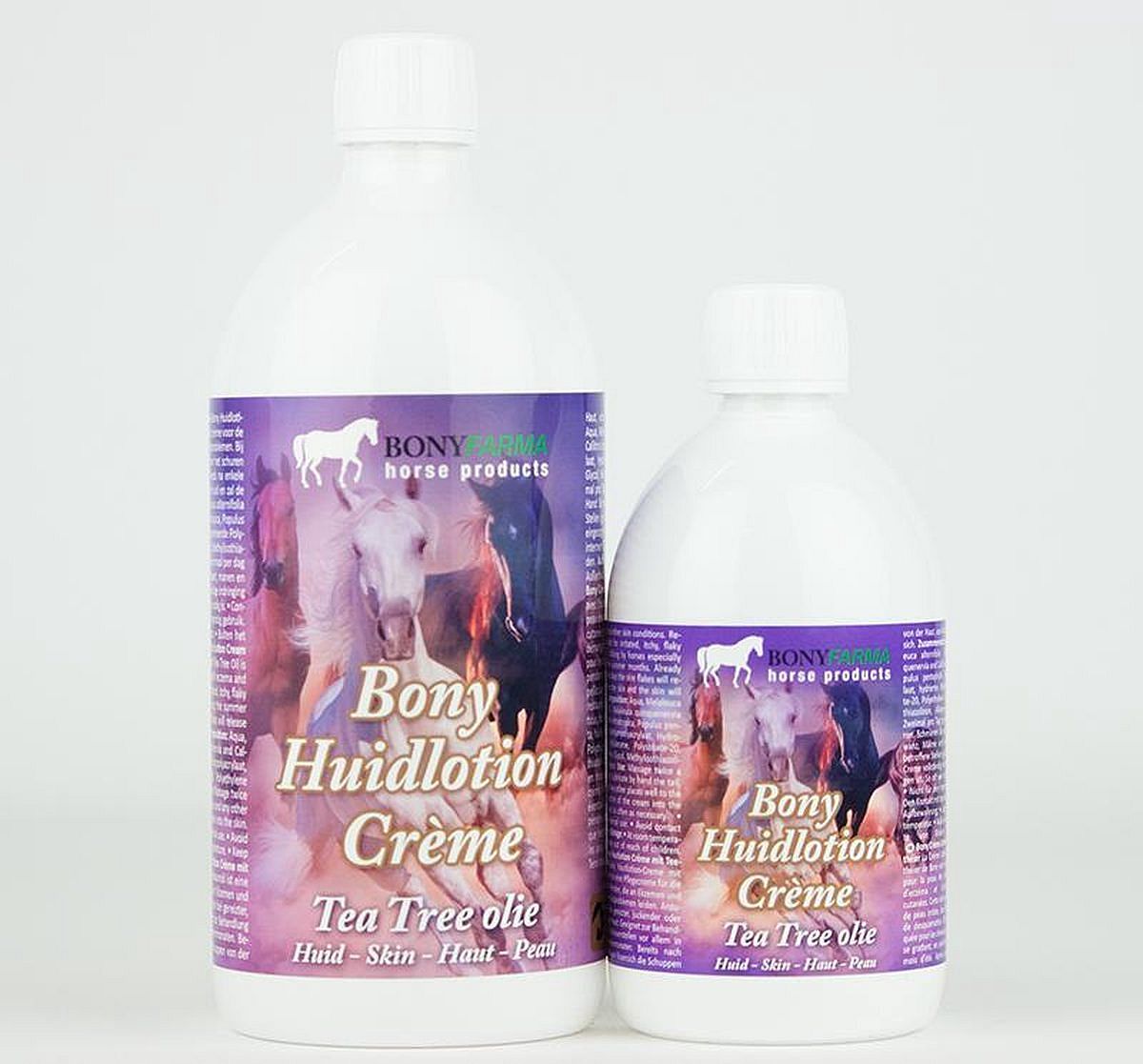 Bony Tea Tree Huidlotion Crème Paard 1 liter