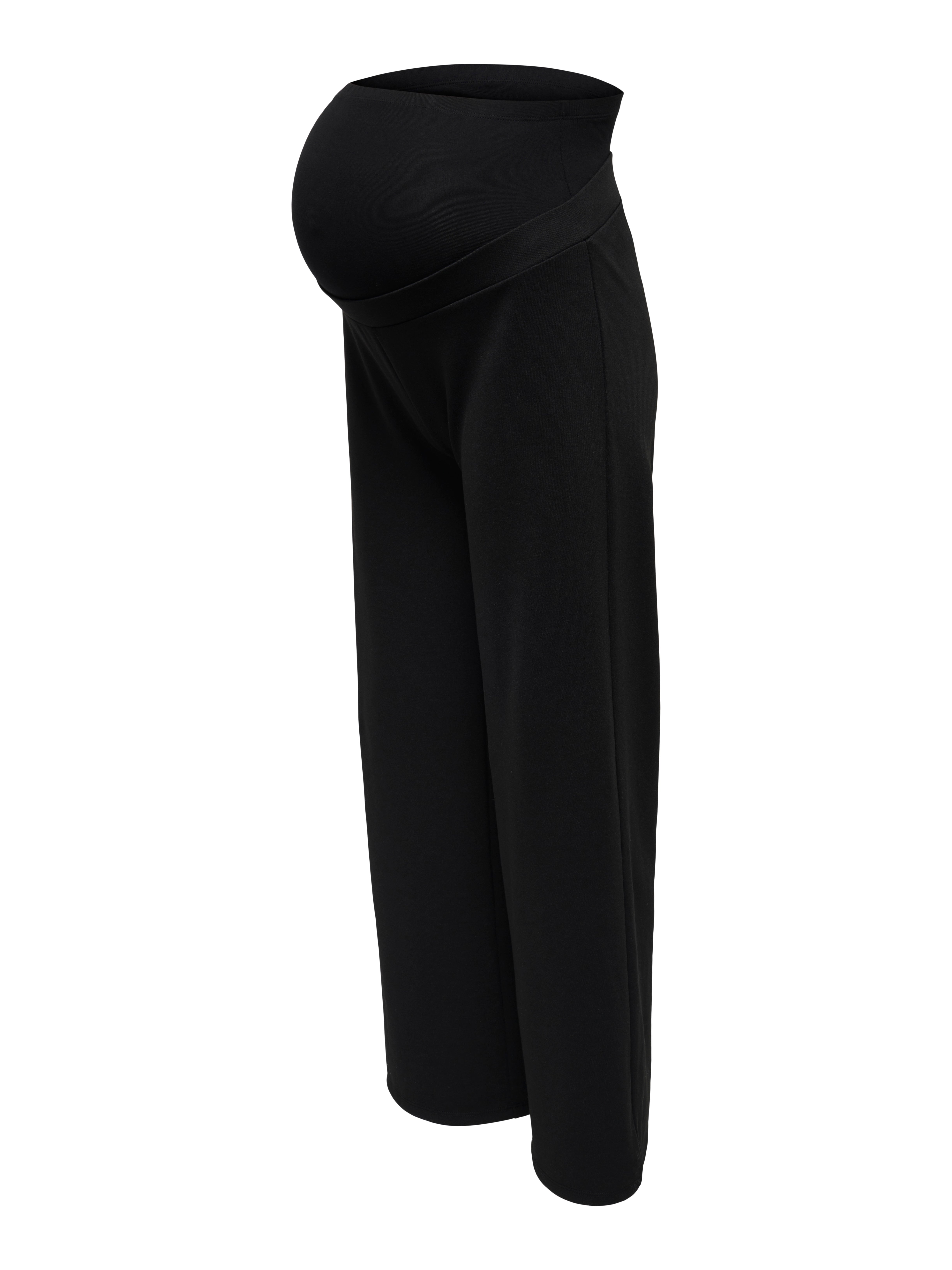 OLMFEVER Locker geschnitten Hose mit weitem Beinschnitt Black