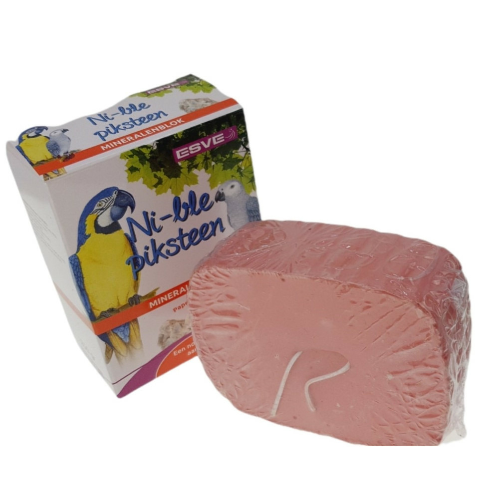 Pierre minérale esve ni-ble 250 gr pour perroquet.