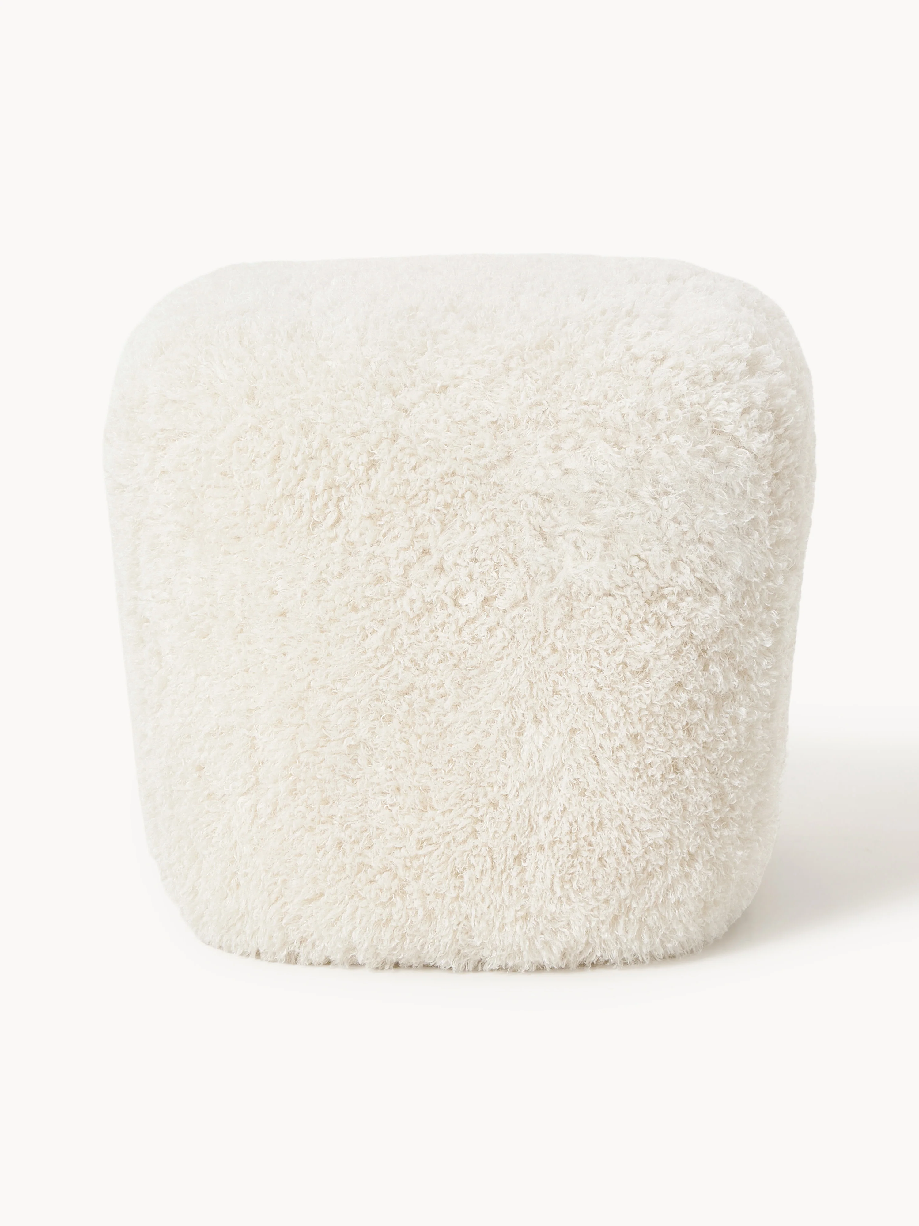 Hoge teddy-ottoman Wolke