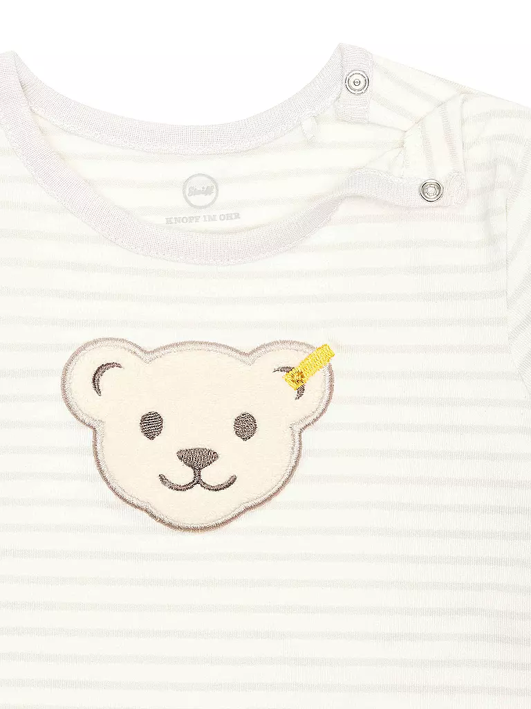 STEIFF Baby Strampler  hellgrau
