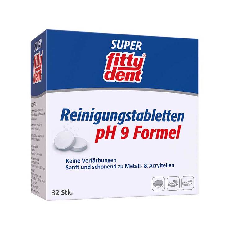 Fittydent super Reinigungstabletten, 32 St