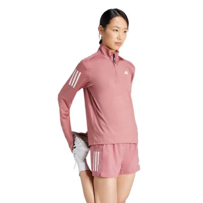 AdidasOwn the Run Half-Zip Longsleeve - rosa