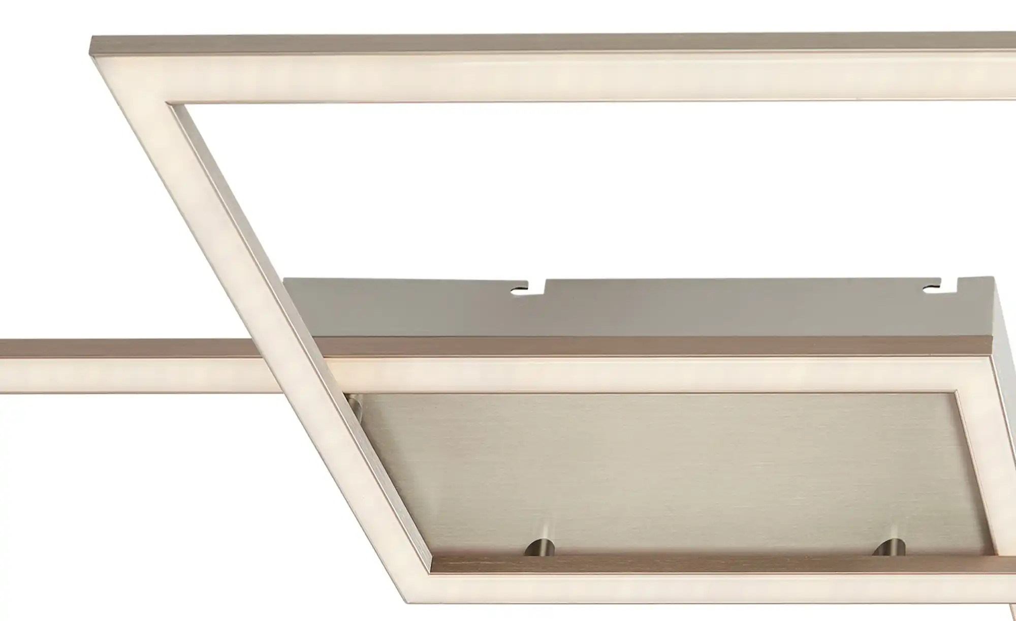 Paul Neuhaus LED-Deckenleuchte, 2-flammig, Nickel-matt