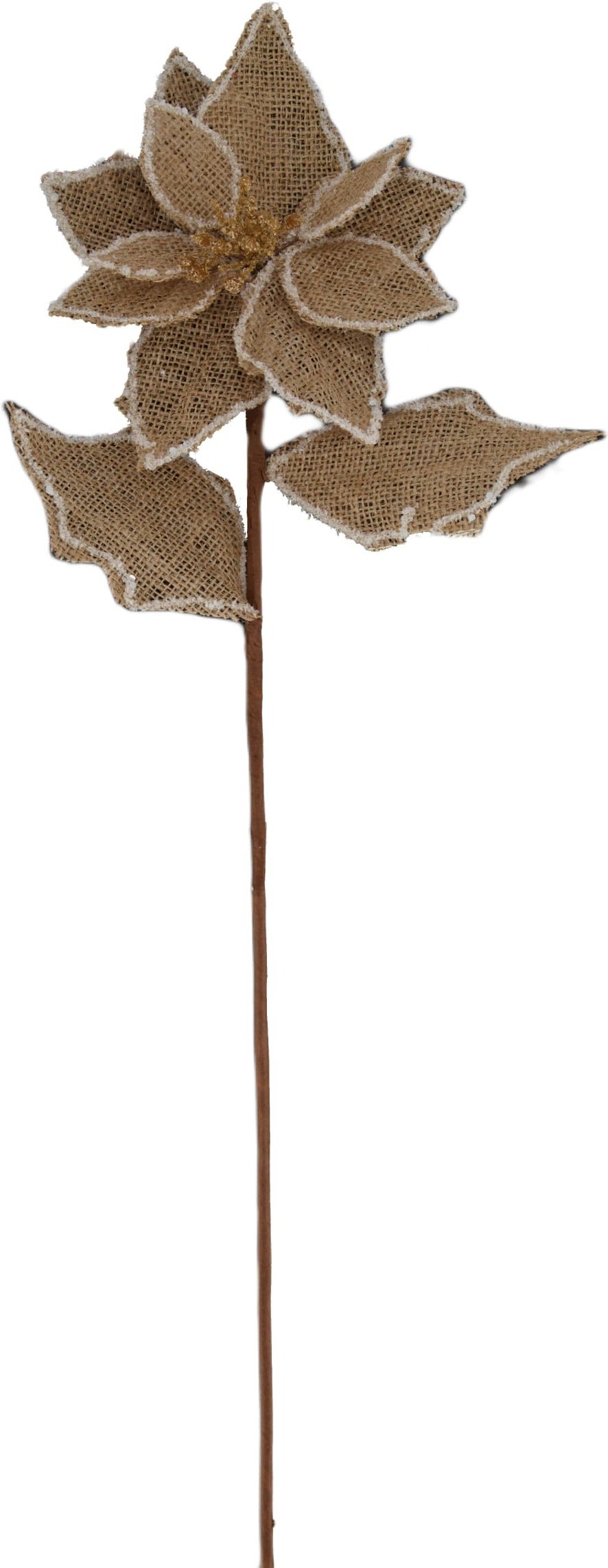 Dijk Natural Collections kunstdecoratietak Jute bloem naturel 71 x 12 x 12 cm