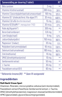 Vitakruid Multi Dag Vrouw Sport 90TB