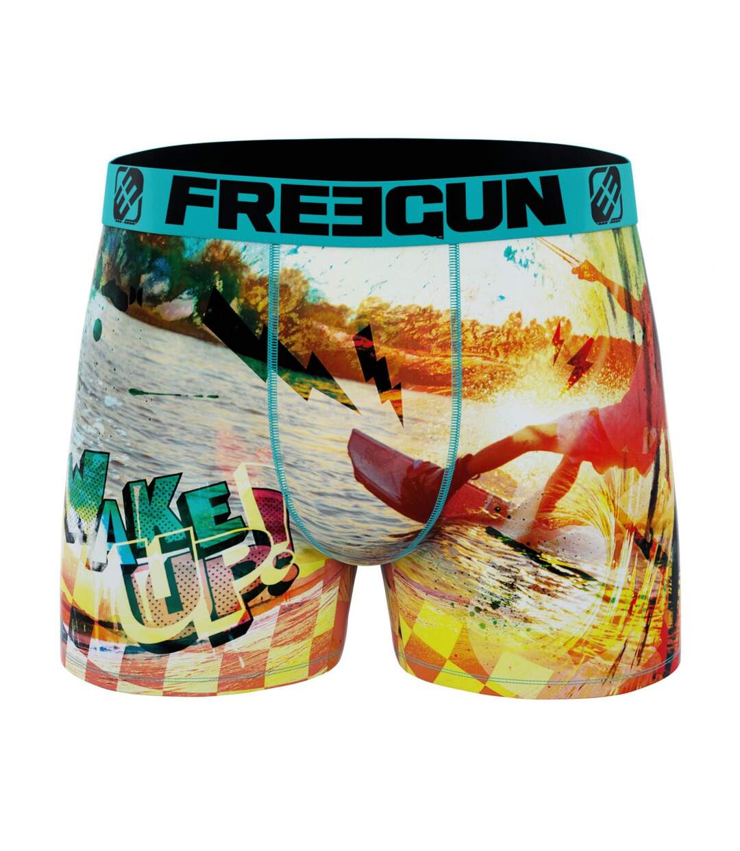 Boxer Homme Sport, Caleçon Homme Doux et Confortable (Lot de 4)