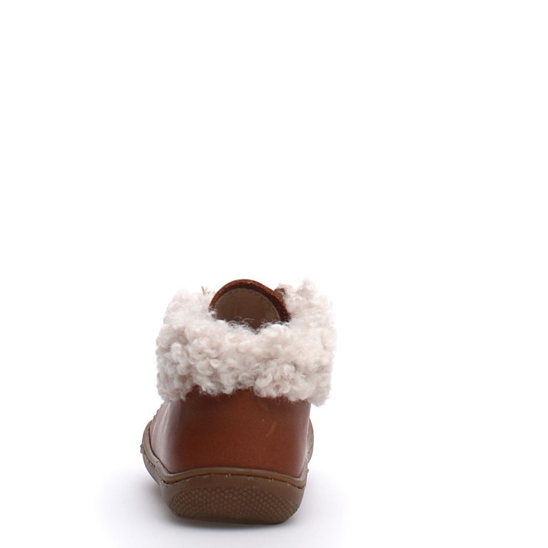 Naturino Naturino Cocoon Supersouple Coco Two Fourré Cognac