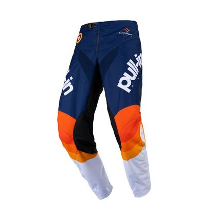 Pantalon cross Pull-in RACE ENFANT - Orange / Bleu