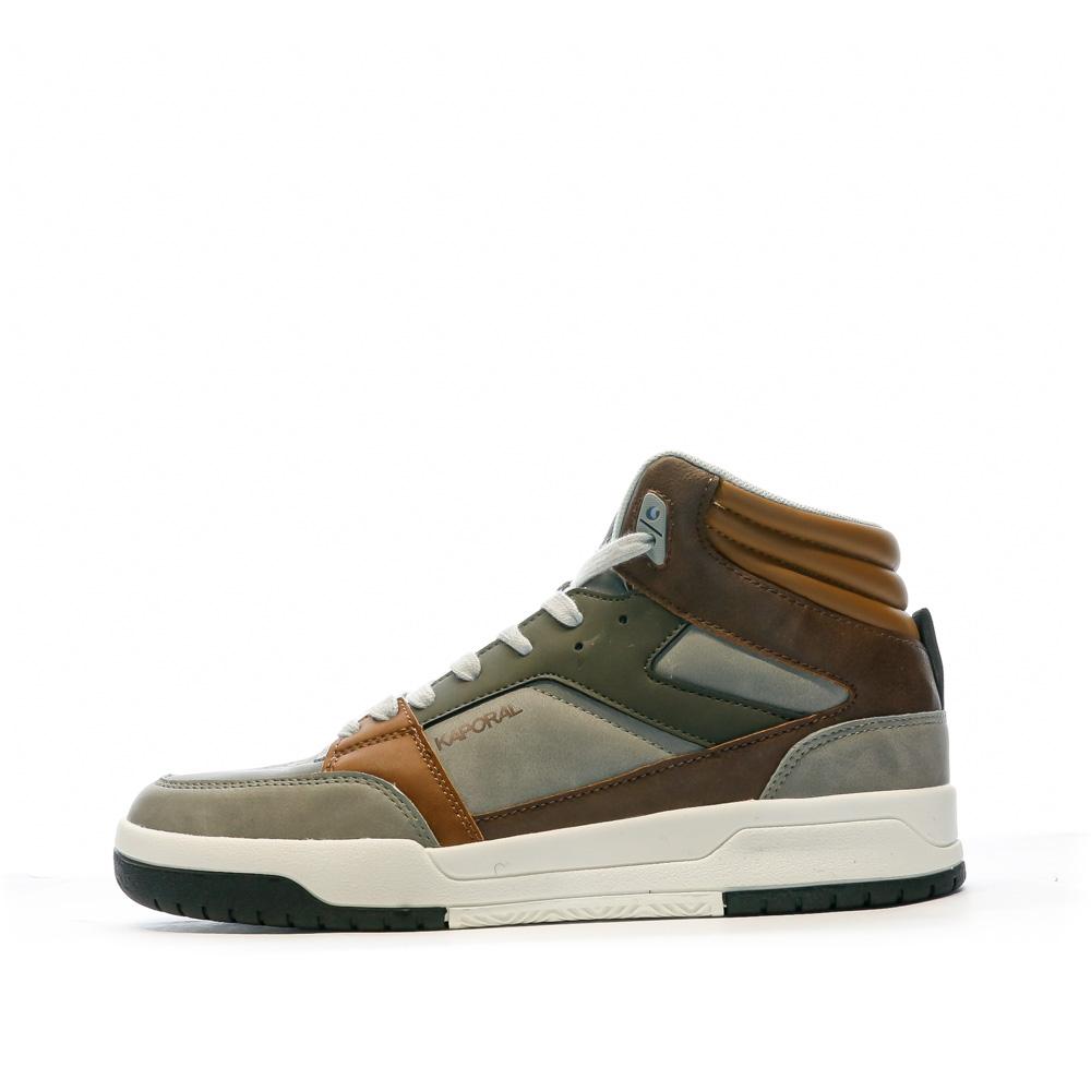 Kaporal Baskets Gris/Marron Homme Kaporal Badhigh