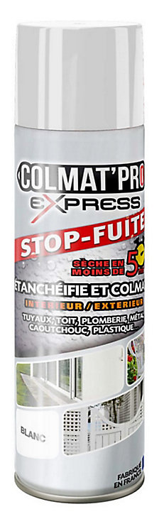 Colmatpro express 300 ml blanc stop fuite