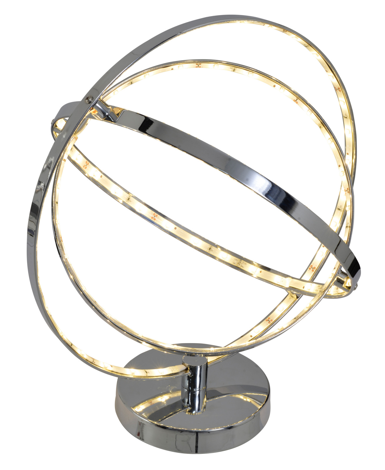 LED-Tischleuchte UNIVERSE - chrom - 39 cm