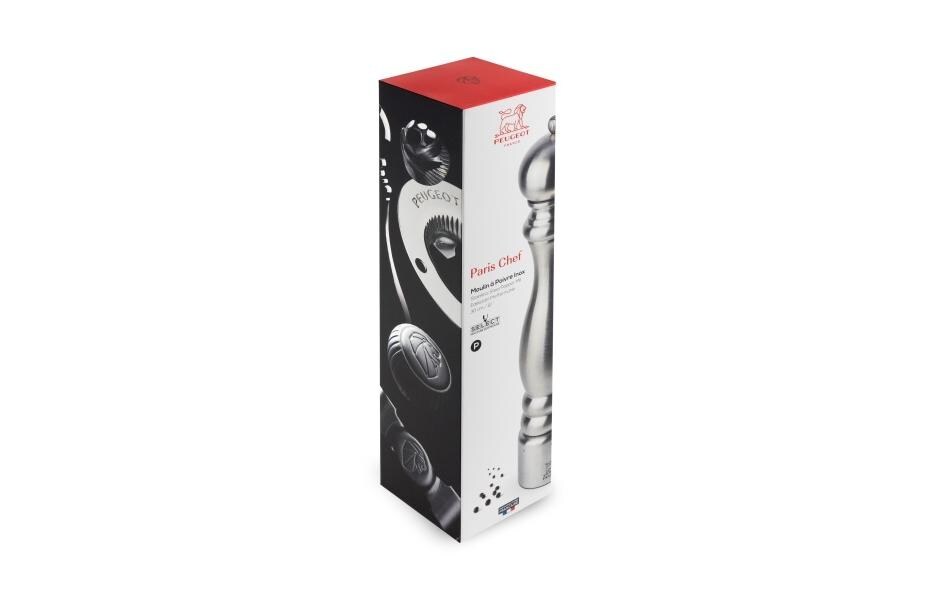 Pfeffermühle Paris Chef 30 cm, SilberManuelle Gewürzmühle