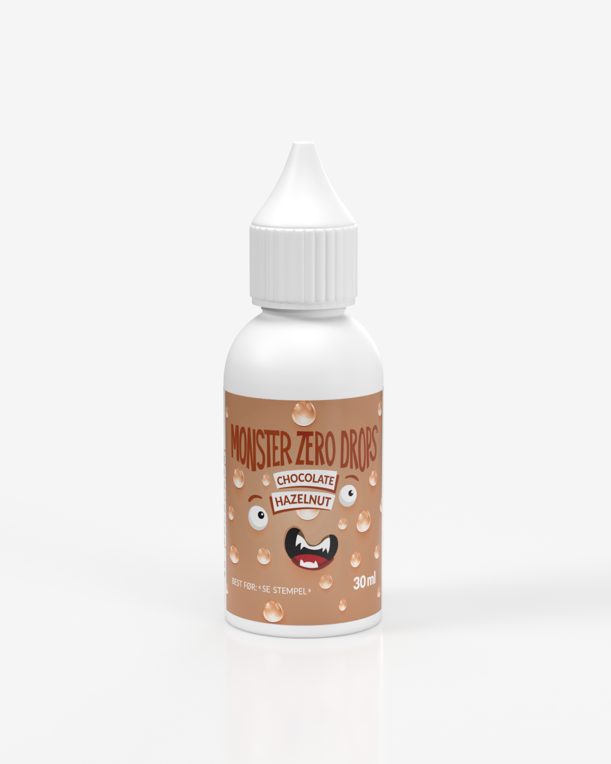 Monster Lavkarbo Zero Drops - Hazelnut Chocolate - FEMPAKNING