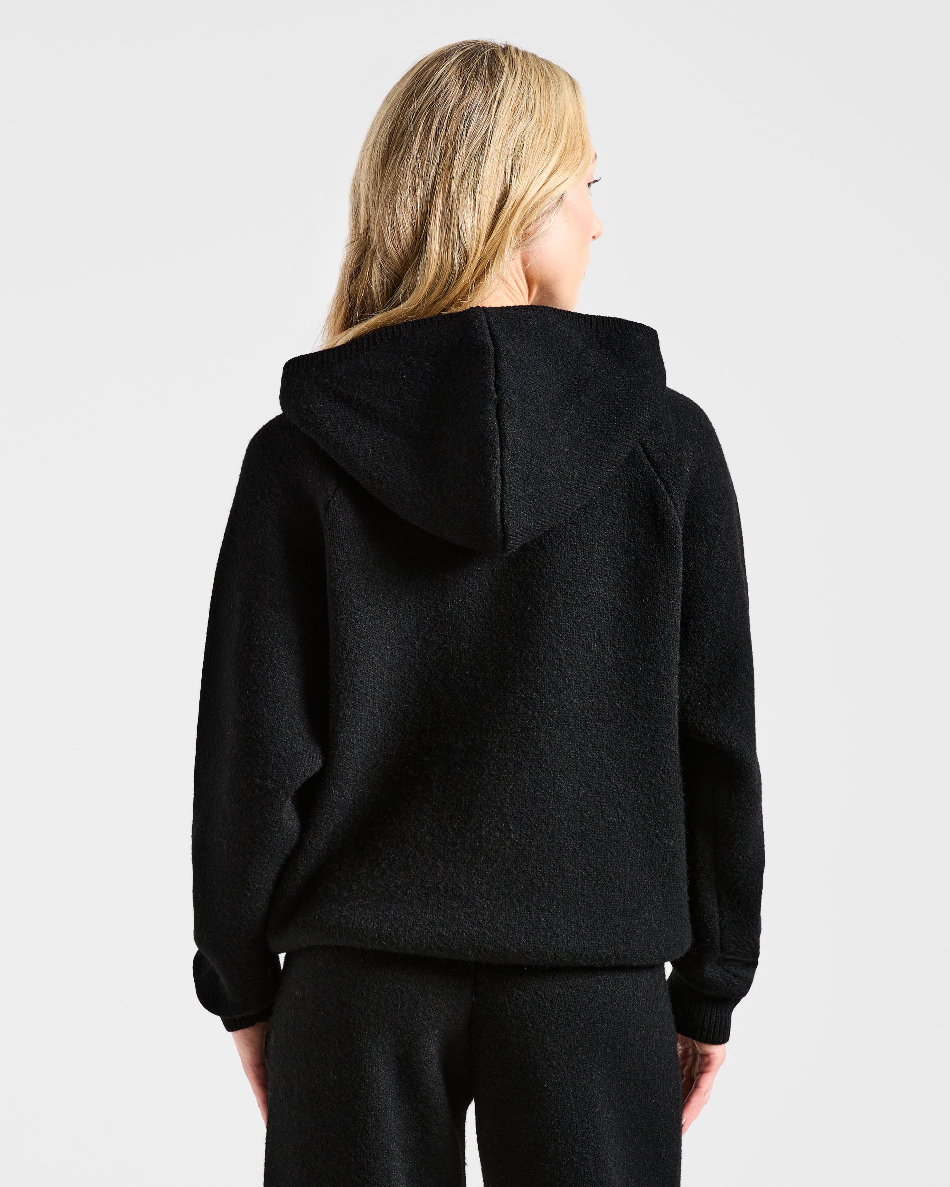 Soft Oversized Knitted Hoodie