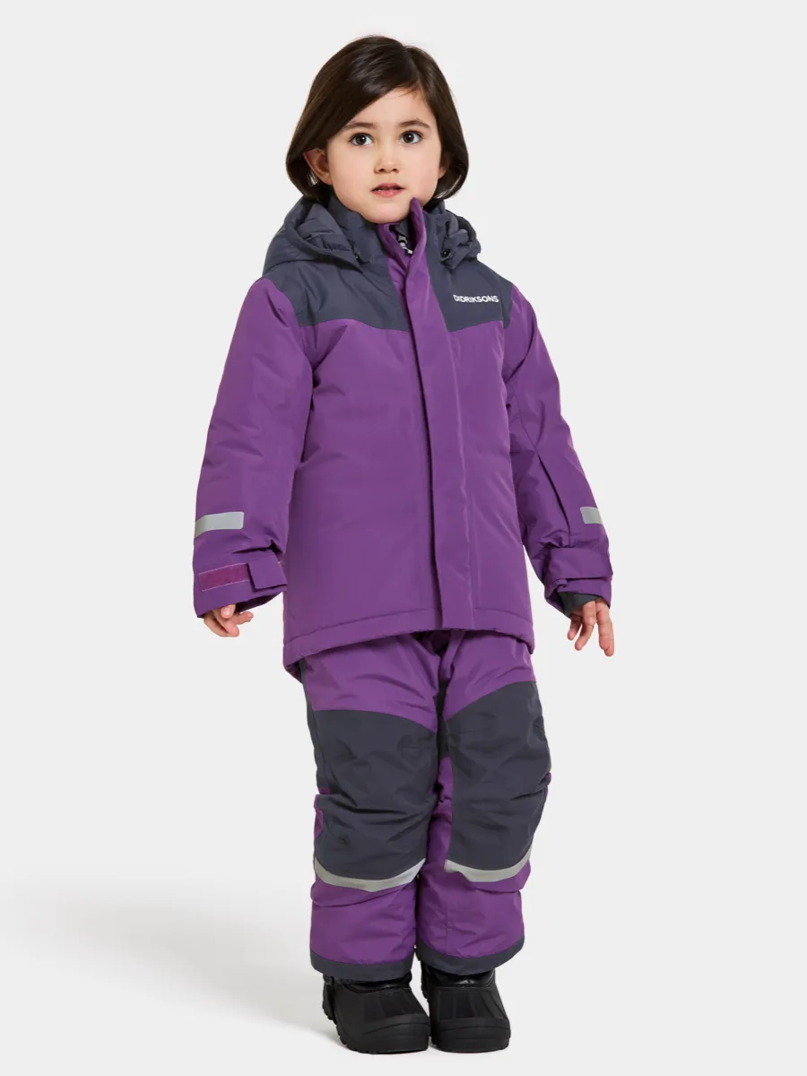 Didriksons Skare Kids Set Royal Purple