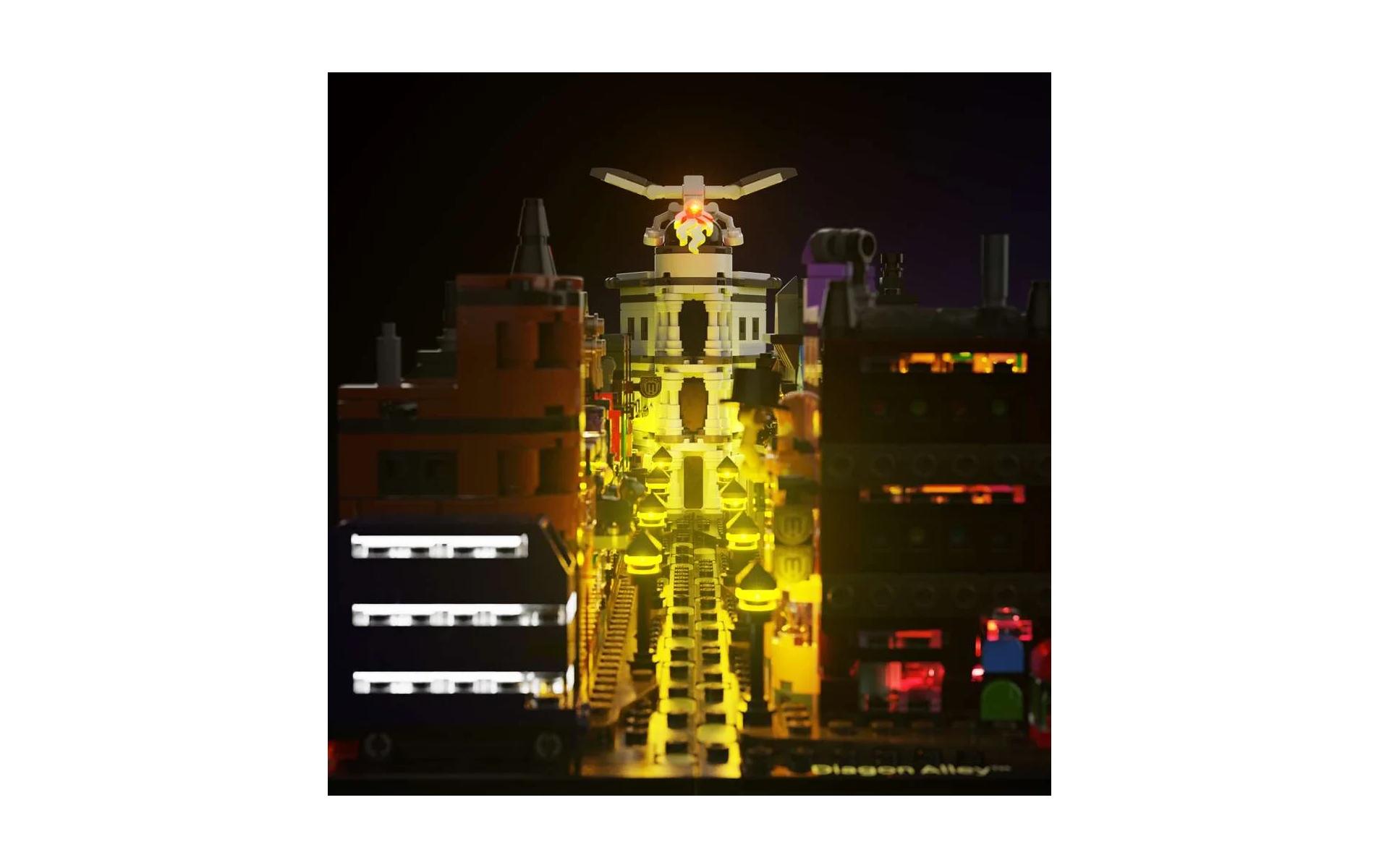 LED-Licht-Set für LEGO® HP Zauberläden LMB 2.0 103720<br>Licht-Set für Lego HP Zauberläden 76444