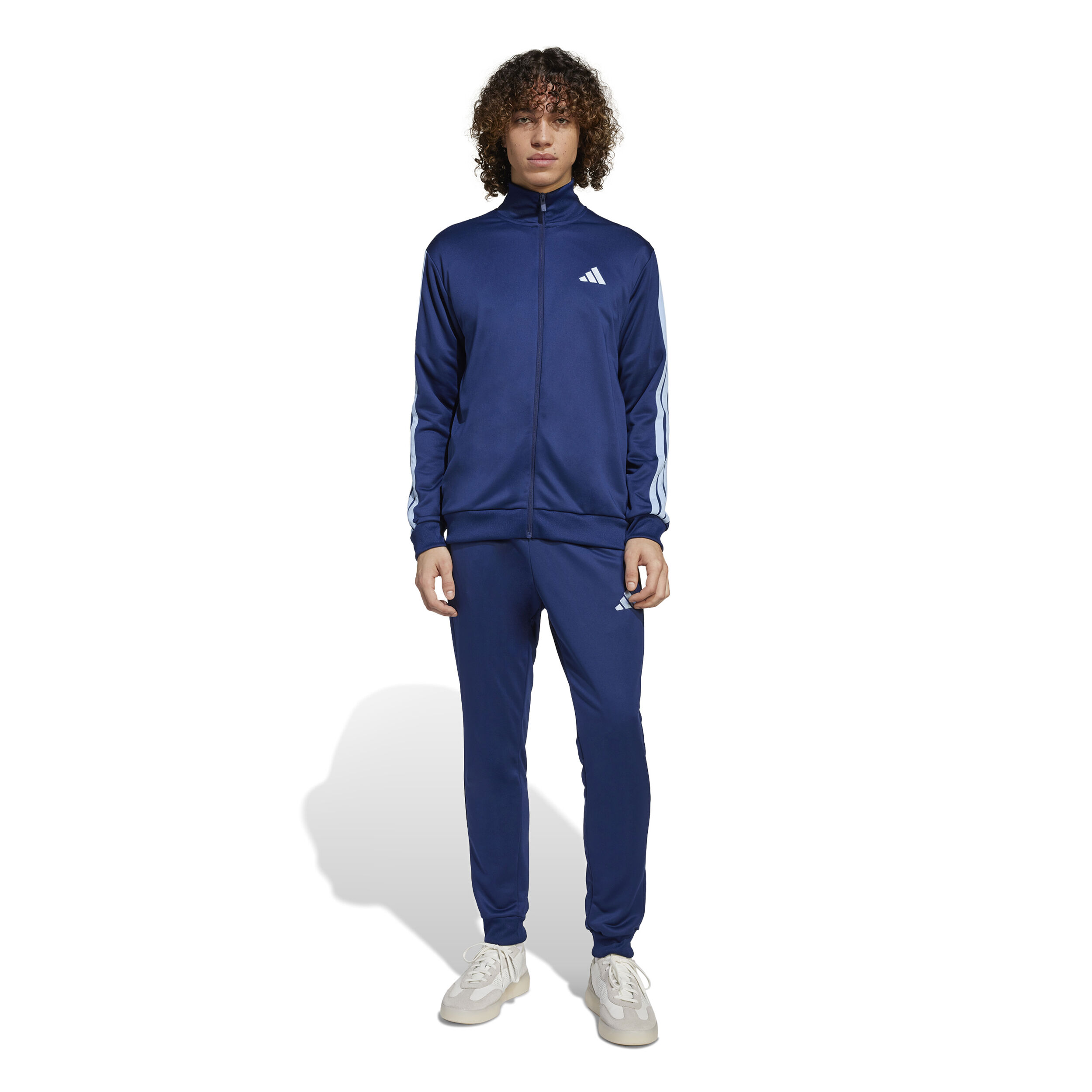 adidas 3 Stripes Woven Survêtement Hommes - Bleu Foncé