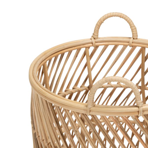 Babypark Exclusief Mand Rond - Klein – Naturel