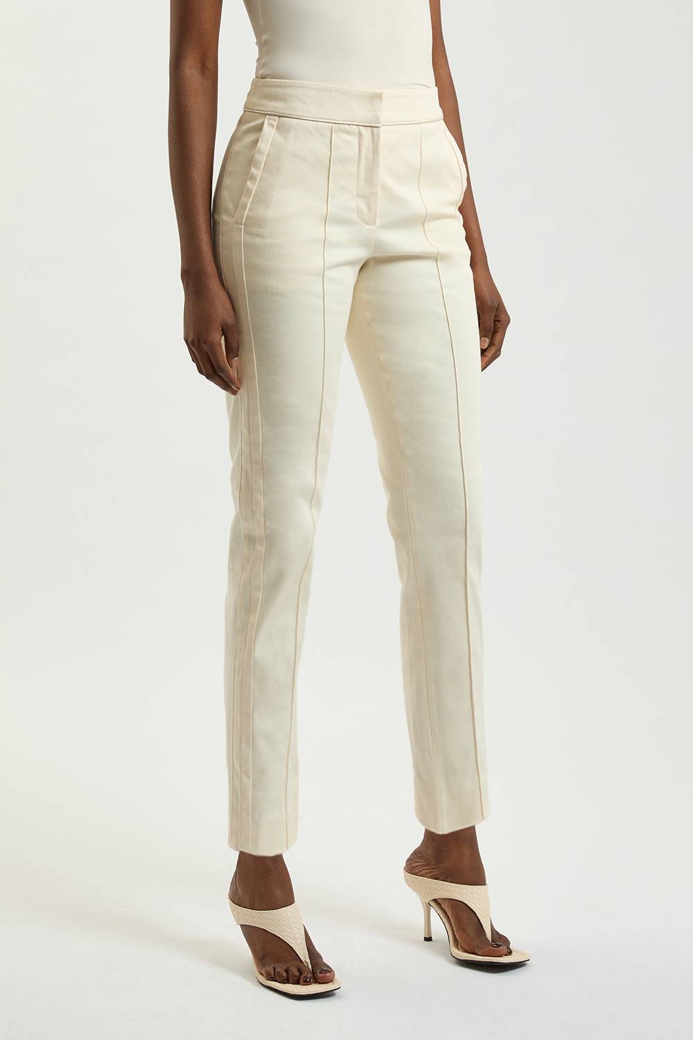 KarenMillen Pantalon Tailleur À Détail De Patte À Pression