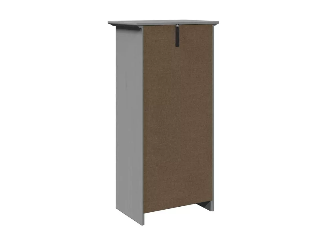Armoire de salle de bain BODO gris 44x30x90 cm