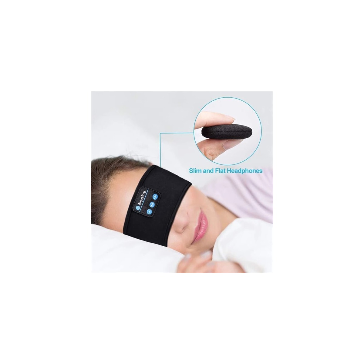 Sovemaske med bluetooth Headset