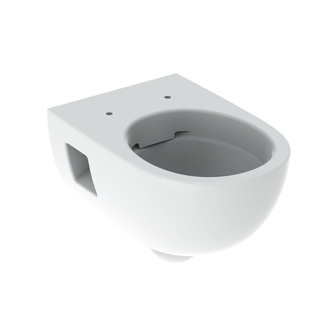 Geberit 300 Basic 28 hangend randloos toilet wit glans