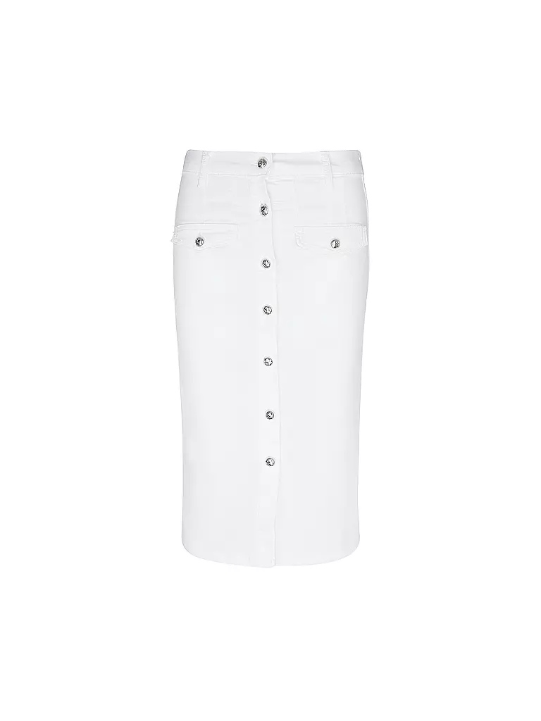 LIU JO Jeansrock weiss