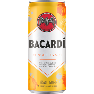 BACARDI Sunset Punch 250ML