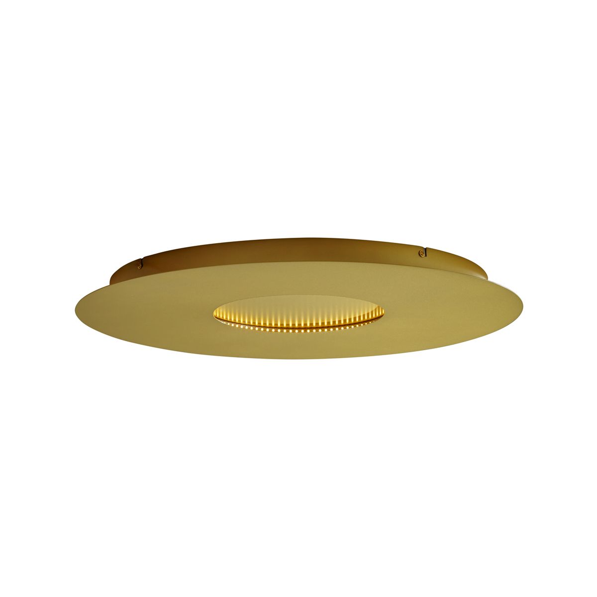 Moderne plafondlamp goud 60cm incl. LED 3-staps dimbaar - Morning