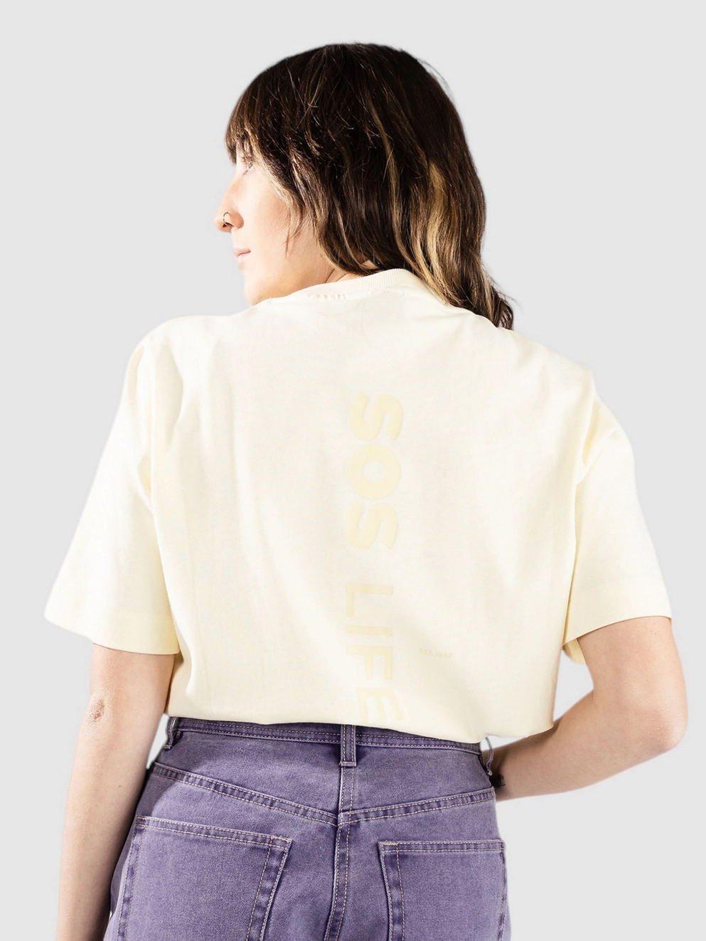 SOS Semeru T-Shirt transparent yellow