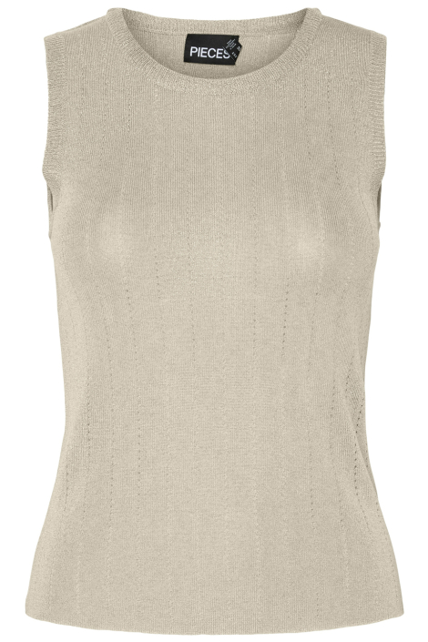 Pieces beige dames top
