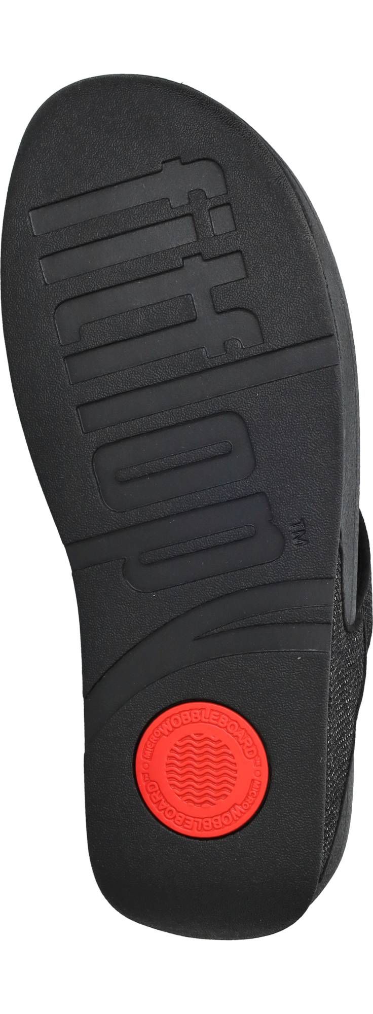 FitFlop Lulu Teenslippers Zwart Dames