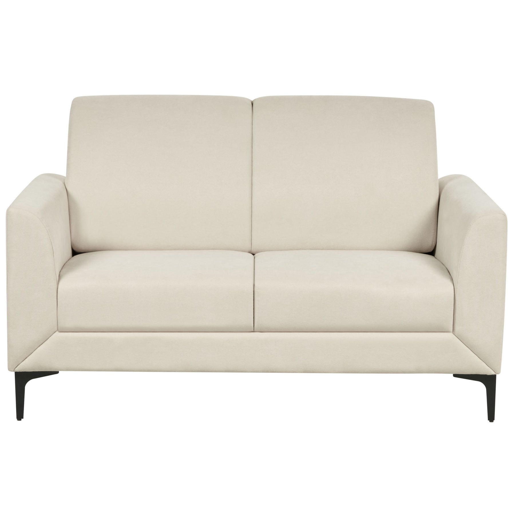 Beliani - FENES  - Tweezitsbank - Beige - Polyester