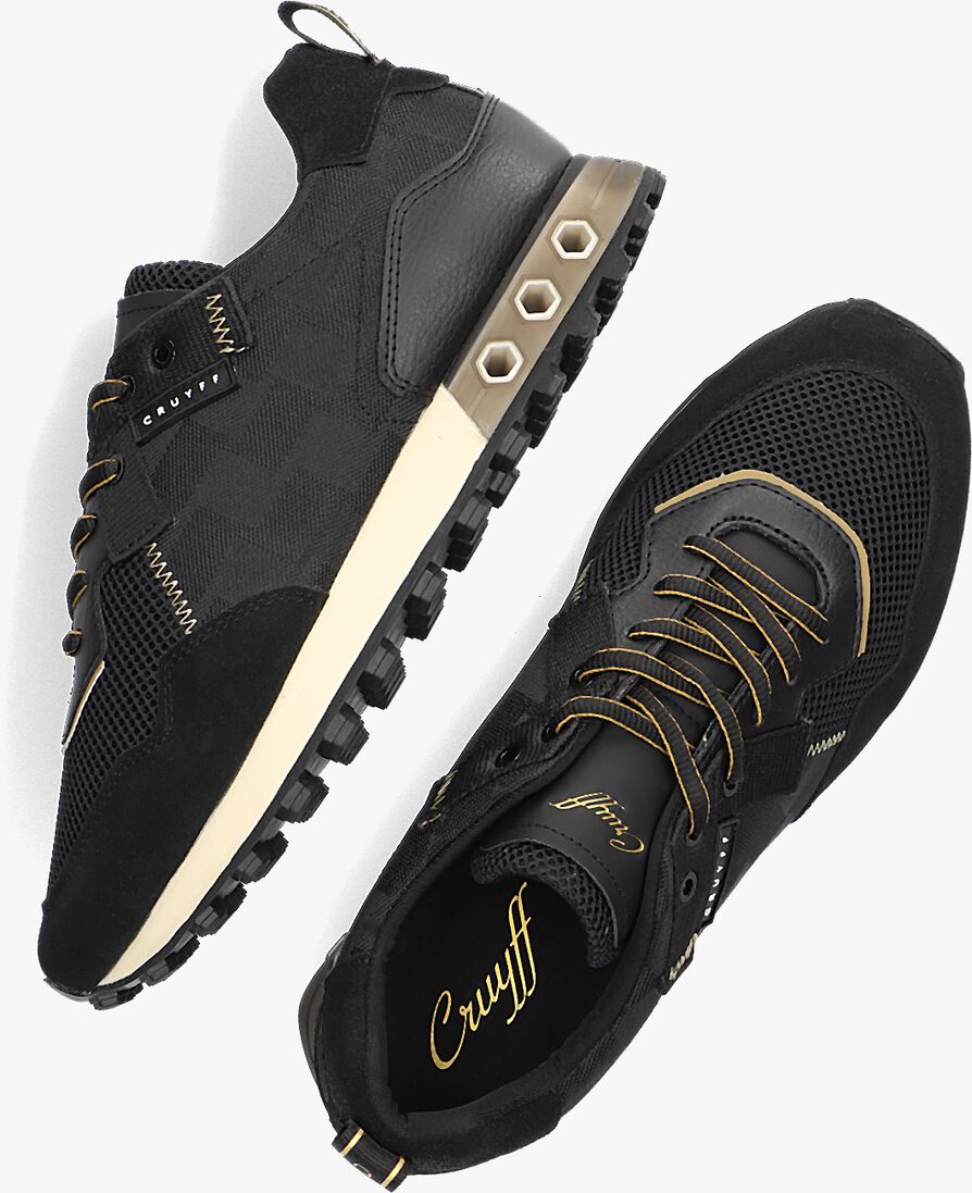 CRUYFF zwarte cruyff lage sneakers superbia heren