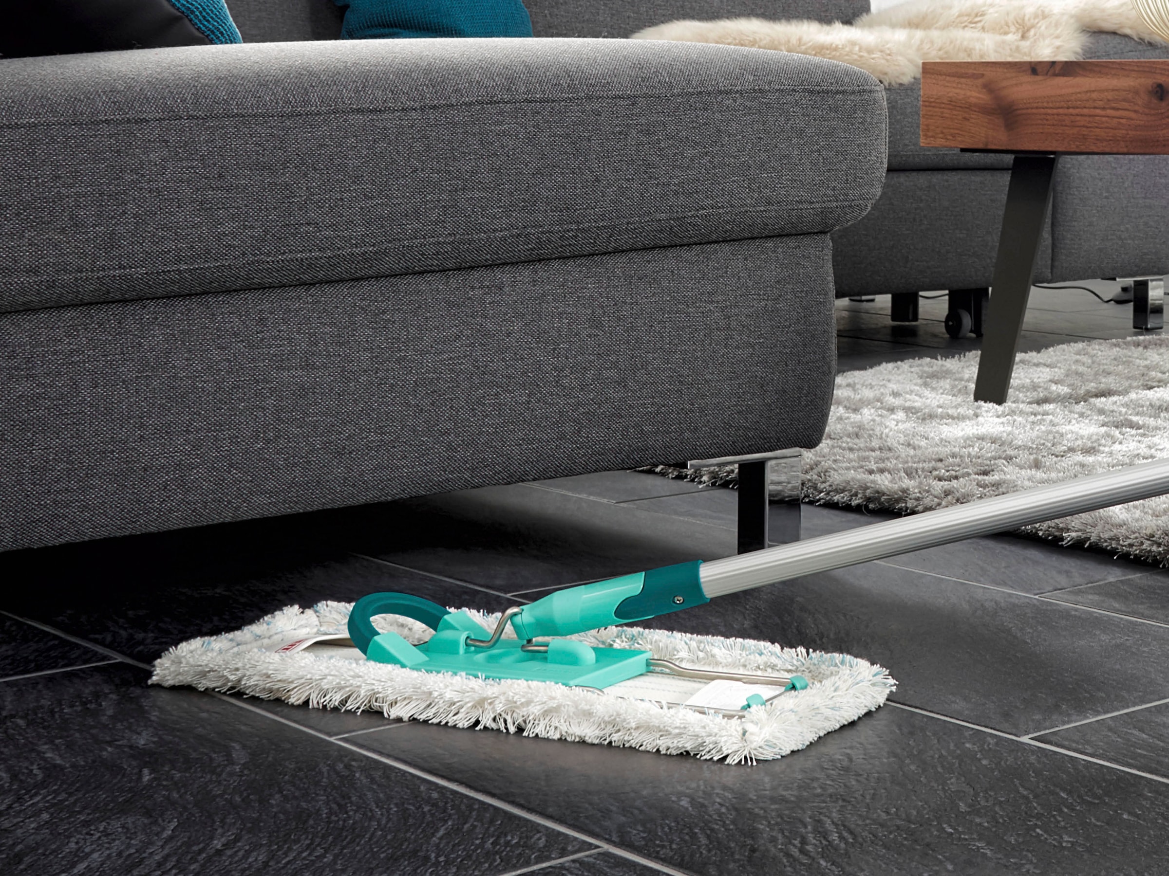 Leifheit Bodenwischer-Set »Profi XL cotton plus Telescope«