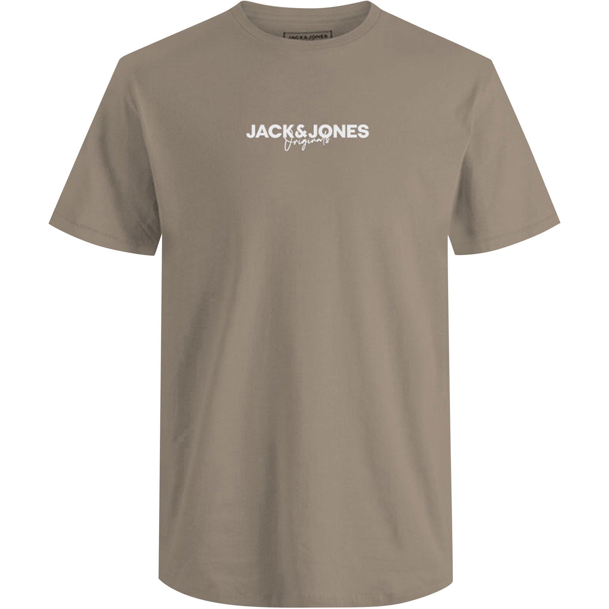 Jack and Jones 5 Pack Short Sleeve T Shirt Mens