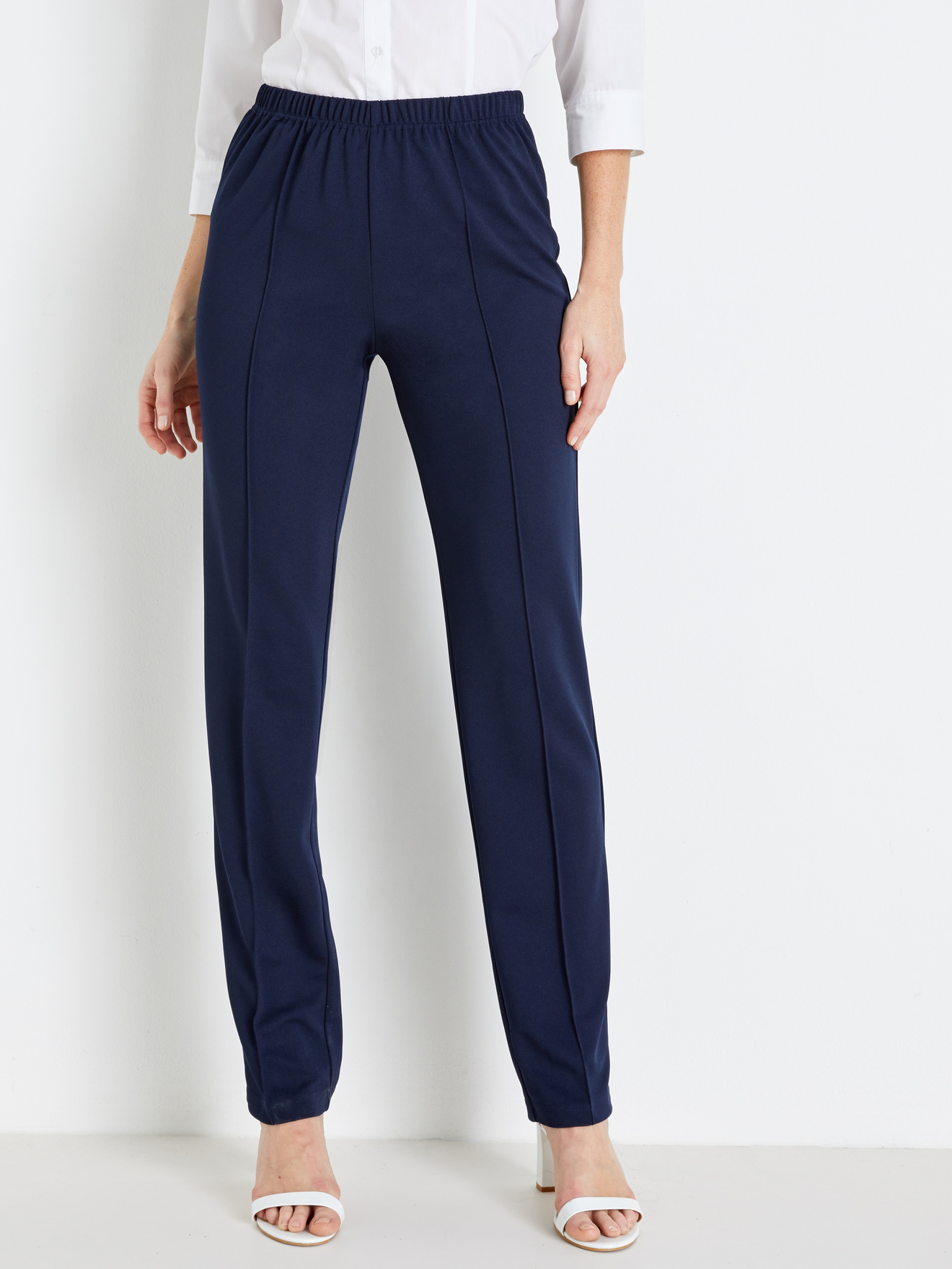 Pantalon en maille stature + d'1,60m