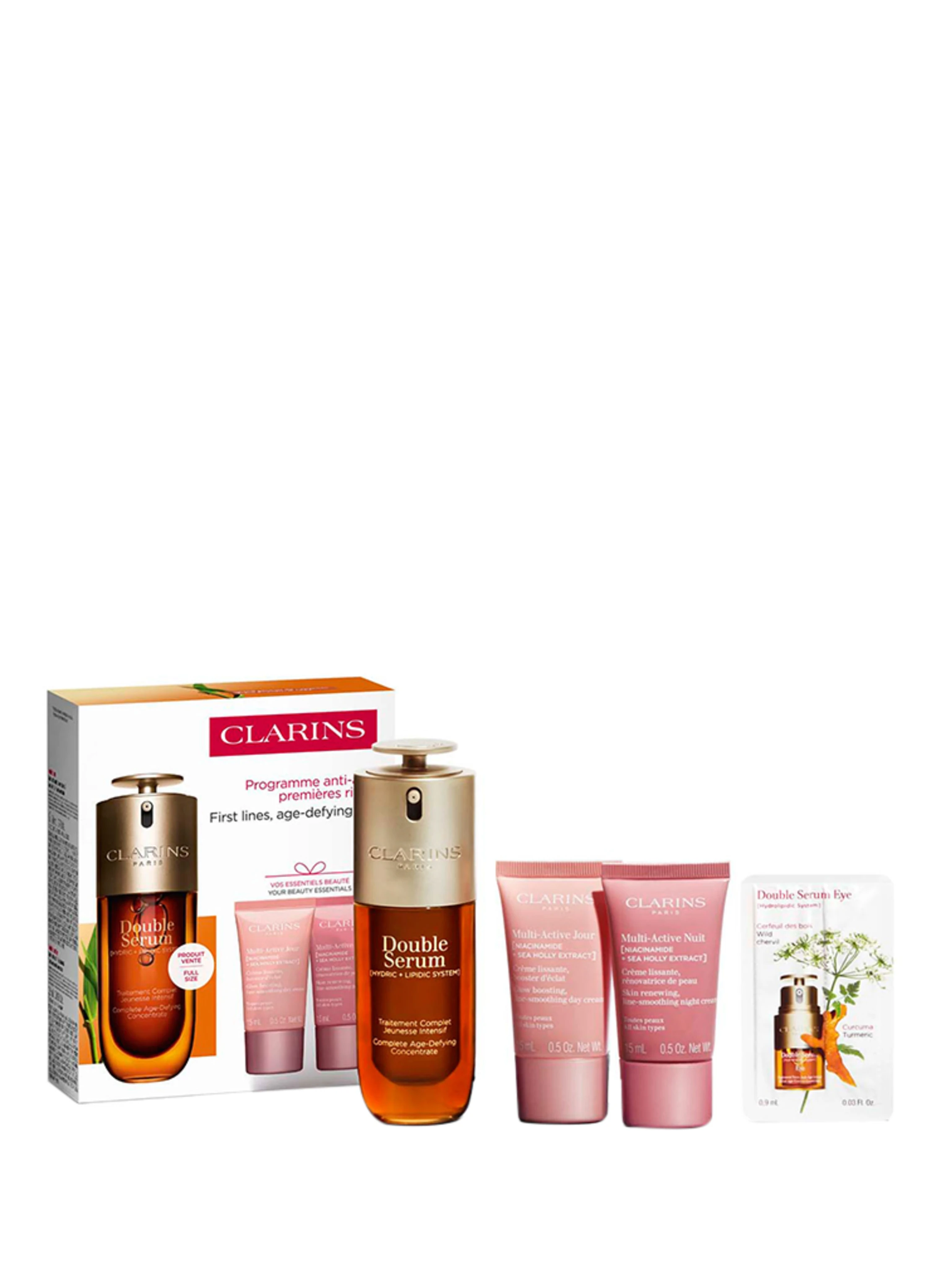 CLARINS DOUBLE SERUM & MULTI-ACTIVE SET