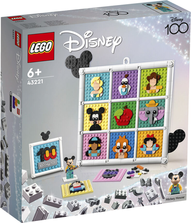 Lego 100 år med Disney-ikoner 43221